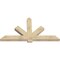 Ekena Millwork Kennewick Rough Sawn Timber Gable Bracket, Douglas Fir, 72"W x 39"H x 4"D x 6"F, 13/12 Pitch GBW072X39X0406KEN00RDF - alternate 4